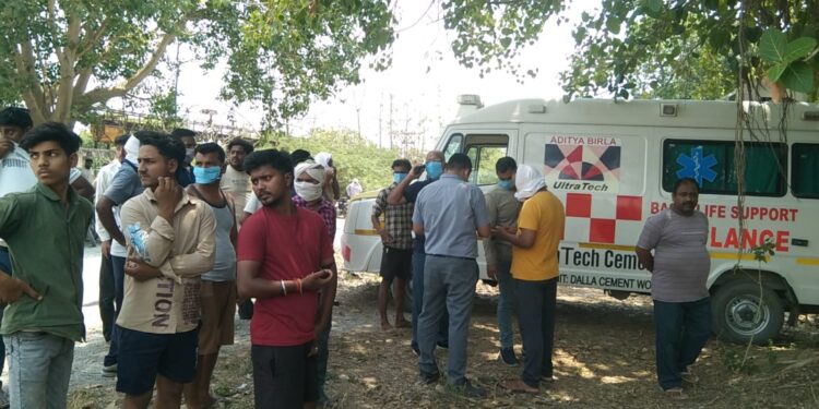 संदिग्ध परिस्थितियों में सीमेंट कर्मचारी का शव बंद कमरे में मिलने से क्षेत्र में हड़कंप।