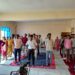 अन्तर्राष्ट्रीय योग दिवस पर आदर्श महाविद्यालय सलखन में योगाभ्यास कार्यक्रम आयोजित किया गया।