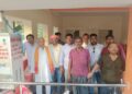 जनहित में स्व. कौशल राय के स्मृत में शहीद स्थल पे लगाए गए ठंडा वाटर कूलर।।