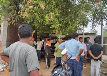 ​सीढ़ियों से पैर फिसलने के कारण बुजुर्ग की गिरकर मौत,