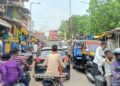 दुद्धी में फिर लौटा अतिक्रमण, एक दिन का अभियान साबित हुआ बेअसर।