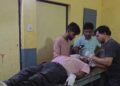 एनएच-39 पर सड़क हादसा, धूमा कंपोजिट विद्यालय के प्रधानाध्यापक गंभीर रूप से घायल।
