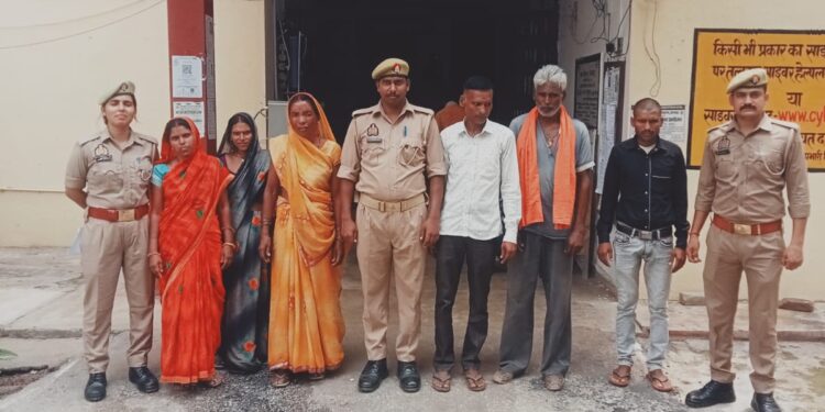 फेसबुक पोस्ट को लेकर आपस में भिड़े दो पक्ष पुलिस ने सात लोगों को किया गिरफ्तार।