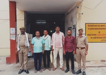 जमीन विवाद ने पकड़ा तूल, शांति भंग की आशंका में चार का चालान।