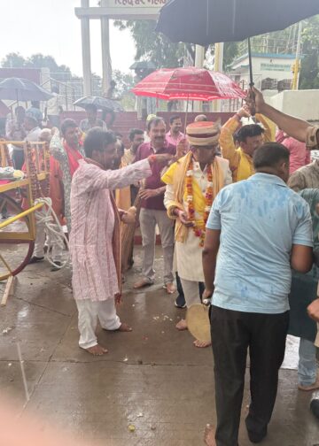 आस्था की अनुपम छटा: रिहंदेश्वर धाम से निकली भव्य जगन्नाथ रथयात्रा ।।