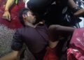 अज्ञात वाहन की टक्कर से बाइक सवार दो युवकों ने मौके पर तोड़ा दम।