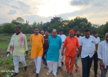 20 जुलाई से चोपन में गूंजेगी श्रीराम कथा, विश्व शांति महायज्ञ की तैयारियां लगभग पूरी।