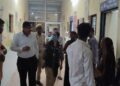 नवागत एसडीएम का सीएचसी दुद्धी में औचक निरीक्षण।