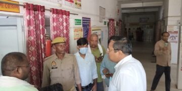 दुद्धी एसडीएम ने म्योरपुर सीएचसी का किया औचक निरीक्षण।