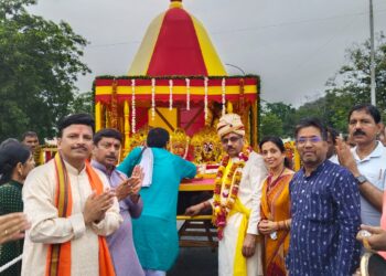 जयघोष, भक्ति और आस्था के बीच निकली भगवान जगन्नाथ की बहुदा यात्रा, रिहंदेश्वर धाम में हुआ भव्य समापन ।।