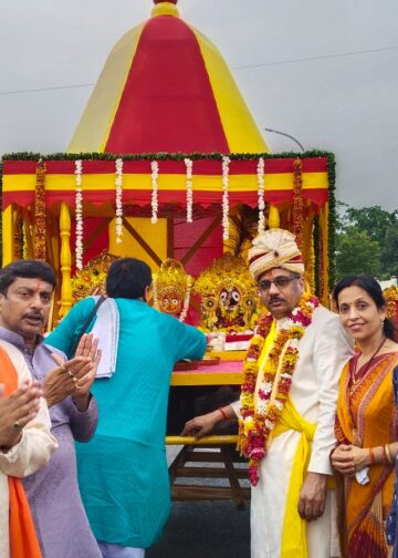 जयघोष, भक्ति और आस्था के बीच निकली भगवान जगन्नाथ की बहुदा यात्रा, रिहंदेश्वर धाम में हुआ भव्य समापन ।।