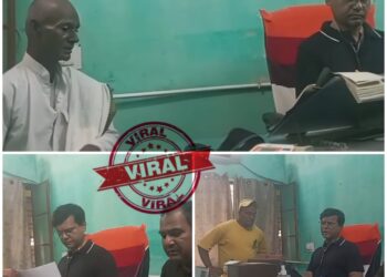 दुद्धी सीएचसी अधीक्षक सरकारी आवास में कर रहे निजी प्रैक्टिस, वीडियो वायरल।