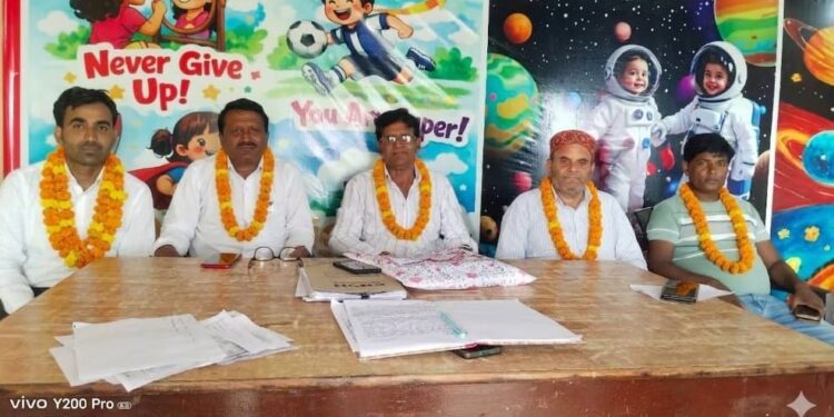 ग्रापए की घोरावल तहसील इकाई का गठन, अध्यक्ष पद की कमान रोहित कुमार तिवारी को।