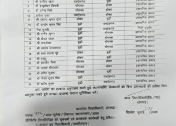 दुद्धी तहसील में स्थानांतरण आदेश का नहीं हो रहा पालन, 25 दिन बाद भी पैसे की डिमांड करने वाले तीन लेखपाल नहीं हुए कार्यमुक्त।