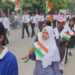 राष्ट्रीय सेवा योजना इकाई द्वारा भव्य तिरंगा यात्रा का आयोजन किया गया।