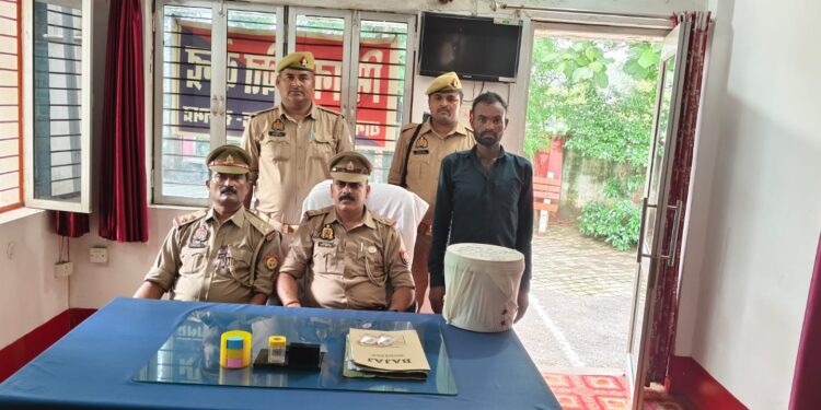 गैर इरादतन हत्या के मामले में वांछित आरोपी 10 घंटे में गिरफ्तार।