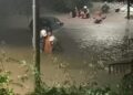 एनटीपीसी टाउनशिप में बाढ़ जैसे हालात, सीआईएसएफ ने रेस्क्यू कर सात लोगों को निकाला ।।