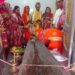सावन भर चलने वाले रुद्राभिषेक पूजन का पूर्णिमा पर हुआ समापन।