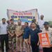 ओबरा डैम के खुलने से बाढ़ की आशंका को लेकर प्रशासन अलर्ट,रेणुका नदी छठ घाट पर हुआ मॉक ड्रिल अभ्यास।