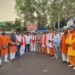 म्योरपुर मे धूम धाम से निकला श्रीकृष्ण जी का शोभयात्रा।