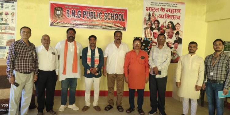 एसएनजी पब्लिक स्कूल में हिंदी दिवस एवं गणेश उत्सव धूमधाम से मनाया गया।