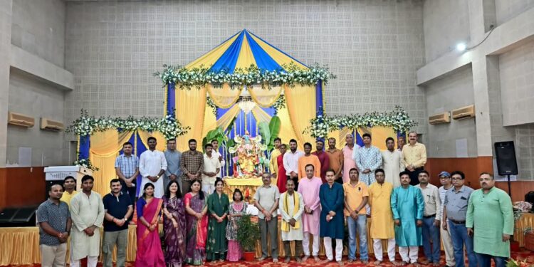 एनटीपीसी रिहंद में गणेश पूजा का आयोजन, तीन दिन चलेगा उत्सव ।।