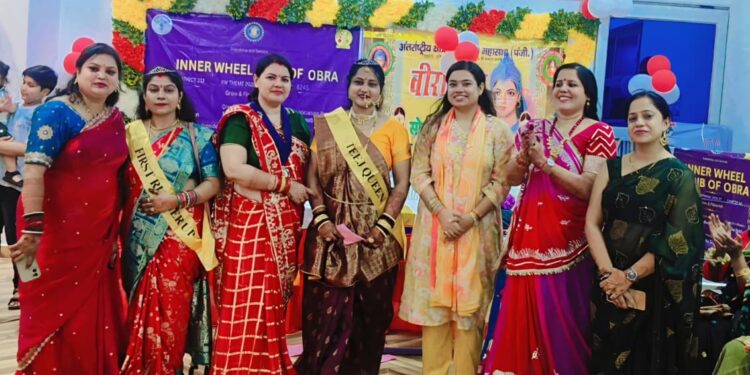 इनरव्हील क्लब ओबरा ने मनाया भव्य तीज महोत्सव।