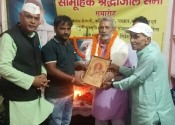 आम आदमी की आवाज थे योगेश शुक्ला -ओम प्रकाश त्रिपाठी।