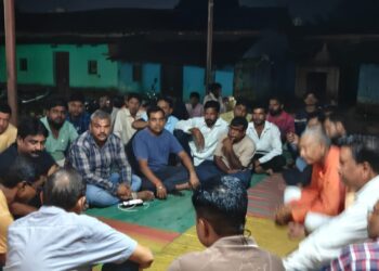 श्री राम लीला समिति म्योरपुर के पुनः अध्यक्ष बने मोनु जायसवाल।
