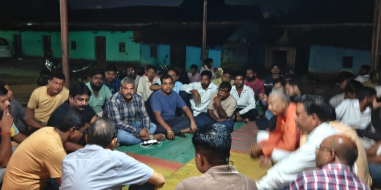 श्री राम लीला समिति म्योरपुर के पुनः अध्यक्ष बने मोनु जायसवाल।