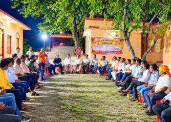 चोपन रेलवे रामलीला समिति की कार्यकारिणी गठित, सफल आयोजन को लेकर हुई बैठक।