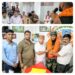 आठ राज्यों सहित यूपी के 74 जिला पार कर सोनभद्र के तहसील ओबरा पहुंचे आत्मबली वासु राईडर।