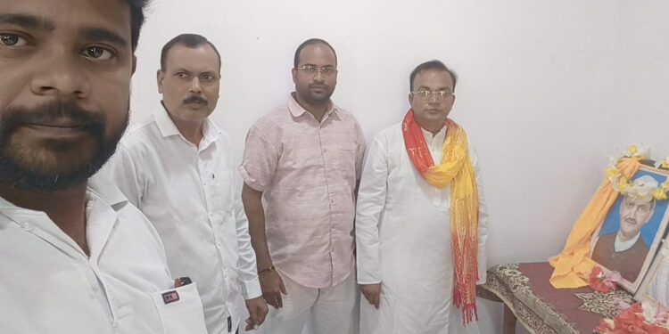 रेल कर्मचारी इंटरमीडिएट कॉलेज में धूमधाम से मनाई गई गांधी जयंती एवं लालबहादुर शास्त्री जयंती चोपन, सोनभद्र।