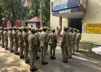 बीजपुर थाने में श्रद्धा से मनाई गई गांधी जयंती, बापू के आदर्शों पर चलने का लिया गया संकल्प ।।