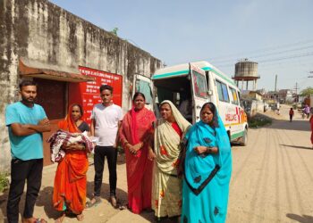 प्रसव के बाद नवजात की मौत, परिजनों ने लगाया लापरवाही का आरोप।