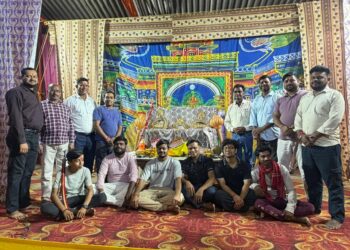 नारद मोह का मंचन देख श्रद्धालू हुये भाव विभोर।