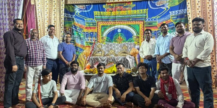 नारद मोह का मंचन देख श्रद्धालू हुये भाव विभोर।