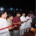 मुकुट पूजन एवं नारद मोह मंचन के साथ चोपन रेलवे रामलीला का।