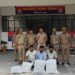 चोपन पुलिस की कार्रवाई, 52 किलो 745 ग्राम गांजा के साथ तीन गिरफ्तार।