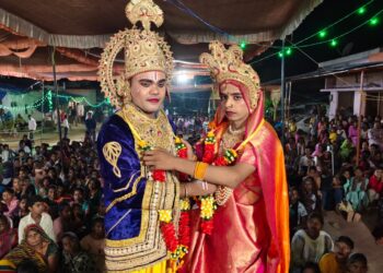 शिव धनुष के टूटते ही श्री राम के जय घोस से गुंजा पूरा कस्बा।