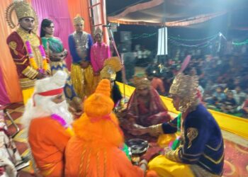 राम जी कि बारात घूम घाम से निकली अयोध्या।