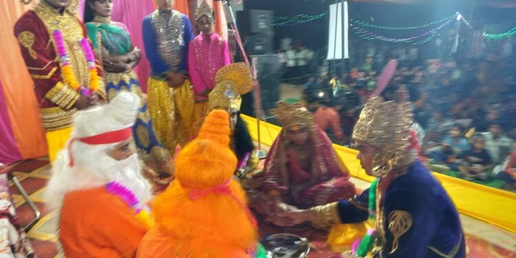 राम जी कि बारात घूम घाम से निकली अयोध्या।
