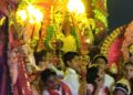 विजयदशमी पर दुद्धी में 51 फीट ऊंचे रावण का दहन, राम-रावण युद्ध और रावण के ‘नीति ज्ञान’ का प्रसंग रहा आकर्षण का केंद्र।