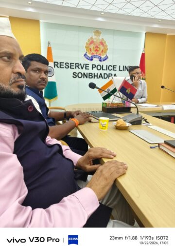 रॉबर्ट्सगंज सब्जी मंडी अग्निकांड के पीड़ित व्यापारियों को तत्काल राहत एवं मुआवजा दिलाने की माँग।