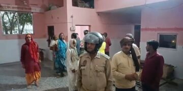 ओबरा शारदा मंदिर में चोरी,चोरी से श्रद्धालुओं में आक्रोश।