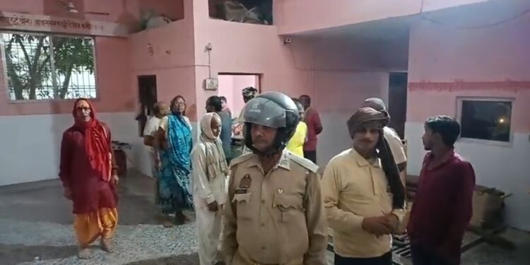 ओबरा शारदा मंदिर में चोरी,चोरी से श्रद्धालुओं में आक्रोश।